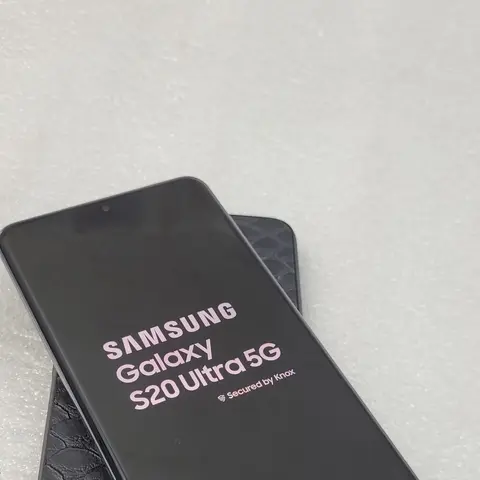 Samsung Galaxy S20 Ultra, Б/у, 128 ГБ, цвет - Серый, 2 SIM