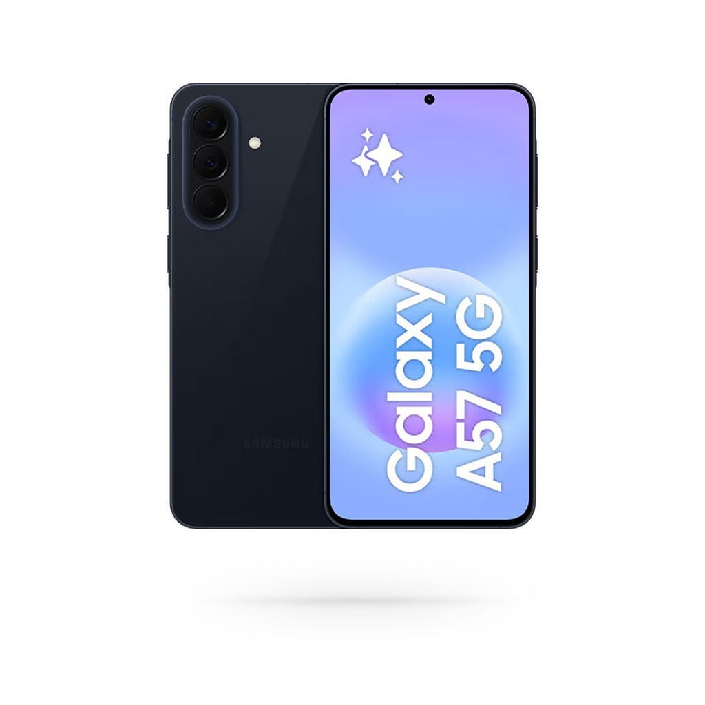 Samsung Galaxy A57, Новый, 512 ГБ, цвет - Черный, 2 SIM