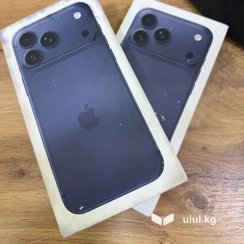 IPhone 17 Pro Max, Новый, 256 ГБ, Синий, Коробка, 100 %