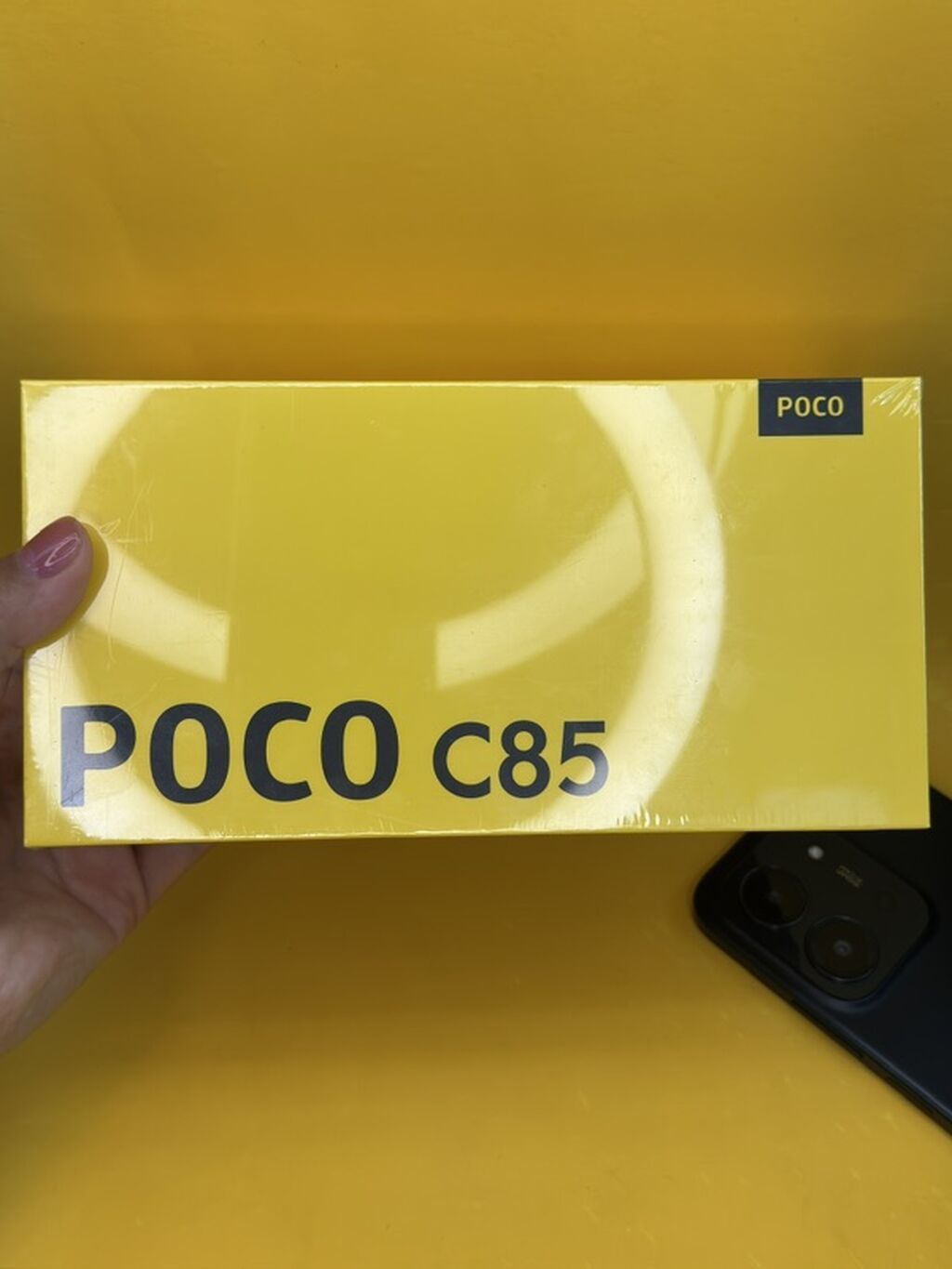 Poco C85, Новый, 128 ГБ, цвет - Черный, В рассрочку, 2 SIM