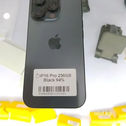 IPhone 16 Pro, 256 ГБ, цвет Black (черный). Ключевые особенности: -