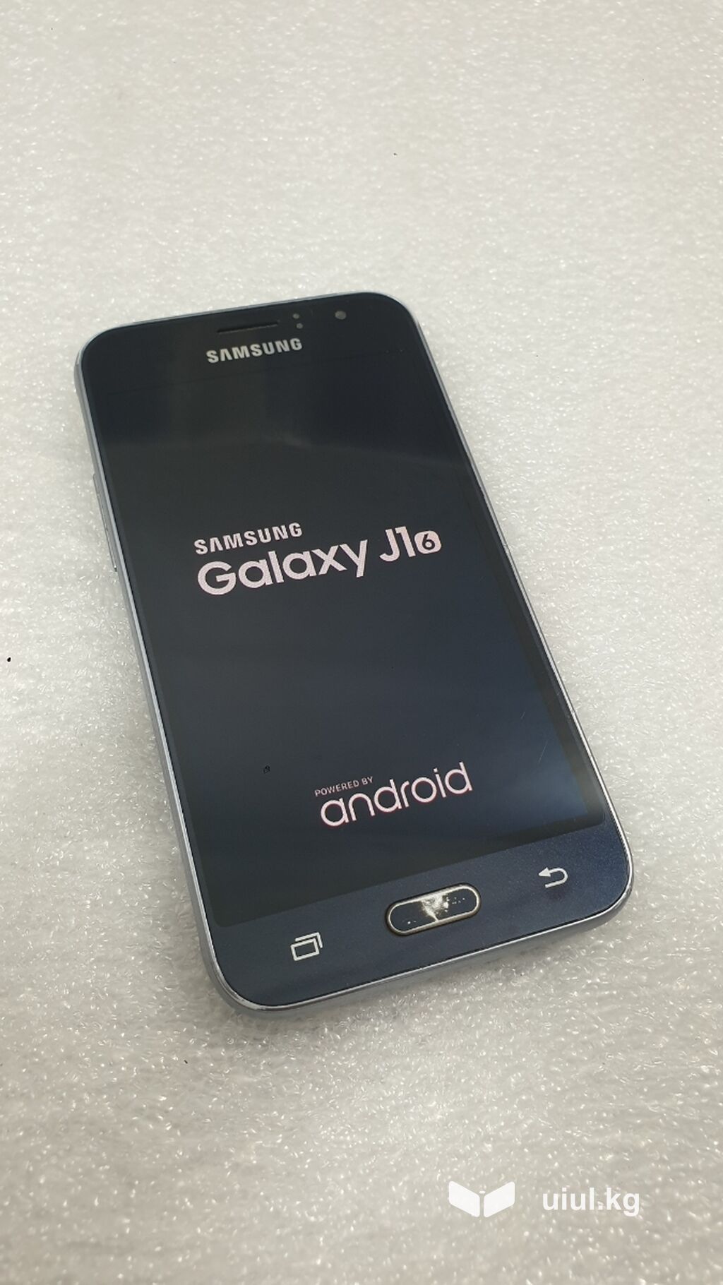 Samsung Galaxy J1 2016, Б/у, 8 ГБ, цвет - Черный, 2 SIM