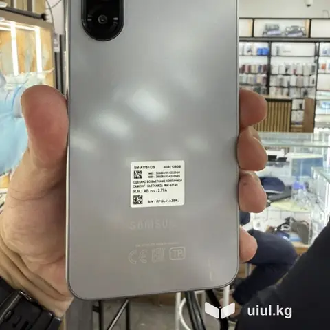 Samsung Galaxy A17 (модель SM-A175F/DS), цвет серебристый. Ключевые