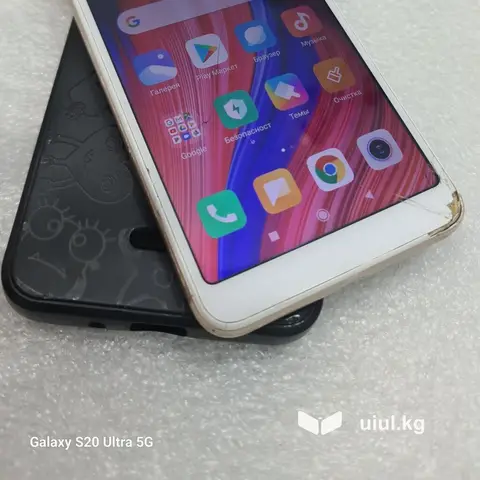 Redmi, Redmi 6, Б/у, 64 ГБ, цвет - Золотой, 2 SIM