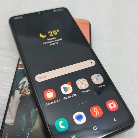 Samsung Galaxy A32 5G, Б/у, 128 ГБ, цвет - Черный, 2 SIM
