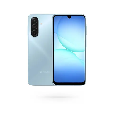 Samsung Galaxy A17, Новый, 128 ГБ, цвет - Голубой, 2 SIM