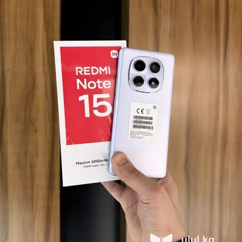 Redmi, Redmi Note 15, Новый, 128 ГБ, цвет - Фиолетовый, 2 SIM