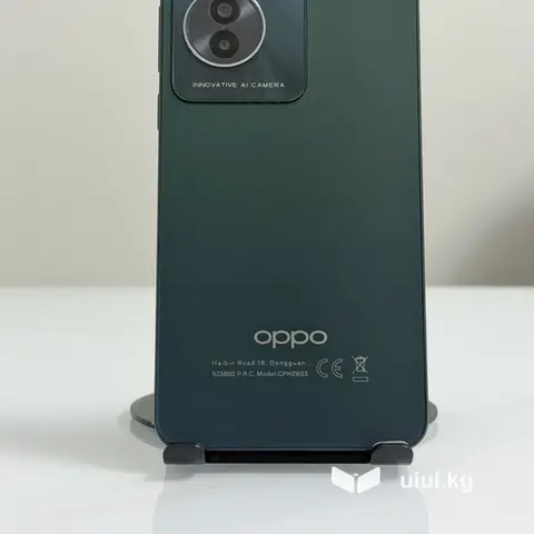 Oppo Reno 11 F 5G, Б/у, 256 ГБ, цвет - Зеленый, 2 SIM