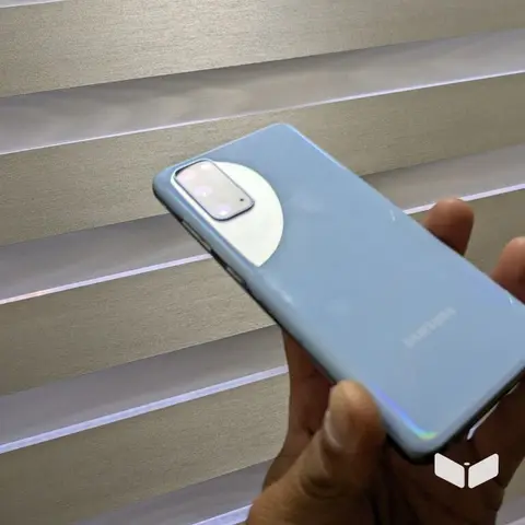 Samsung Galaxy S20, Б/у, 128 ГБ, цвет - Голубой, 2 SIM