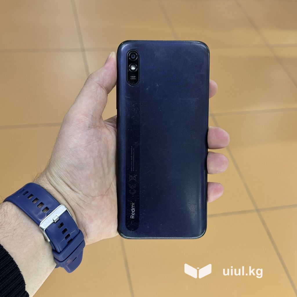 Redmi, Redmi 9A, Б/у, 32 ГБ, цвет - Серый, 2 SIM