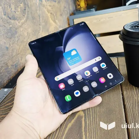Samsung Galaxy Z Fold 5, Б/у, 512 ГБ, цвет - Черный, 2 SIM