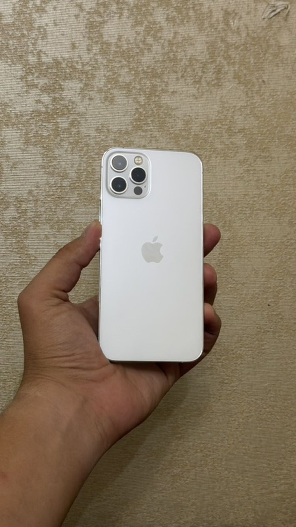IPhone 12 Pro, Б/у, 128 ГБ, Серебристый, 100 %