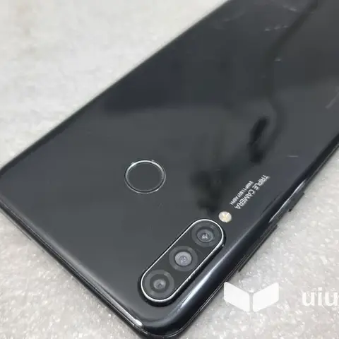 Huawei P30 Lite, Б/у, 128 ГБ, цвет - Черный, 2 SIM
