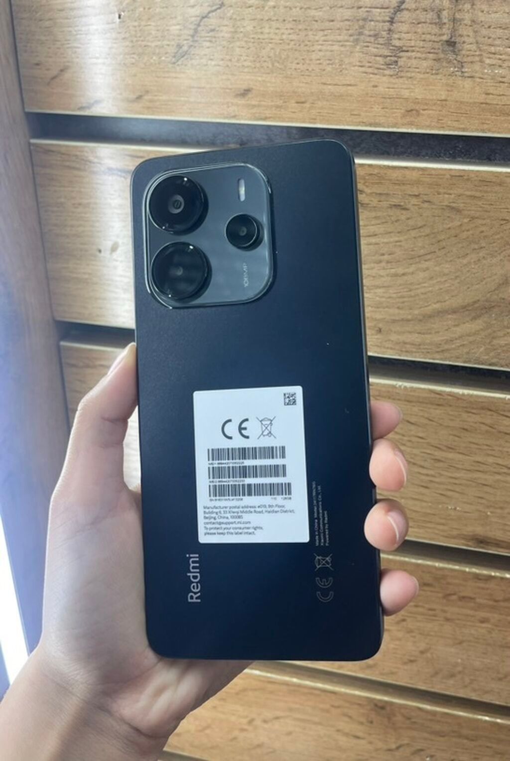Redmi, Redmi Note 14, Новый, 256 ГБ, цвет - Черный, В рассрочку