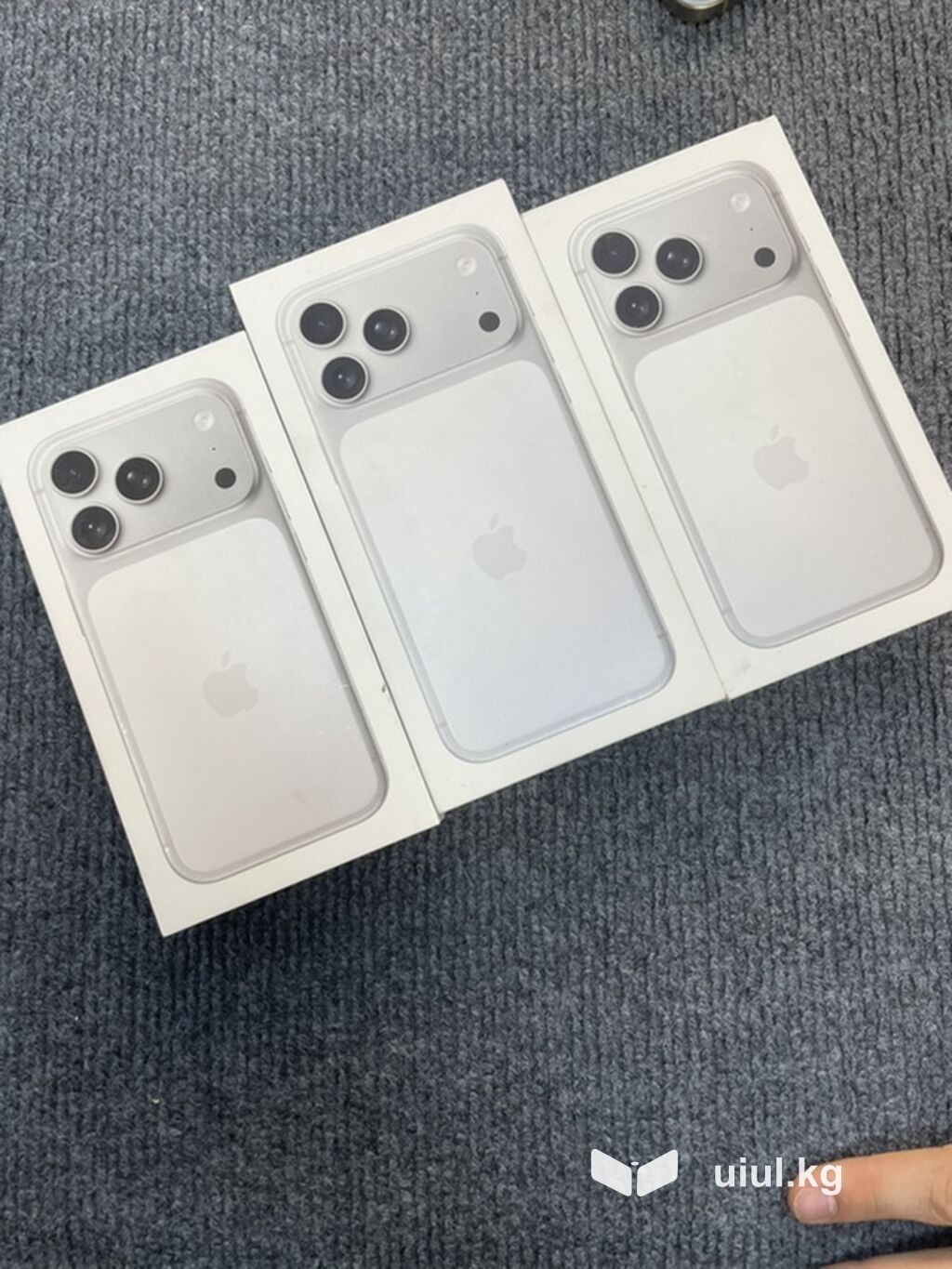 IPhone 17 Pro Max, Новый, 256 ГБ, Белый, Коробка, 100 %