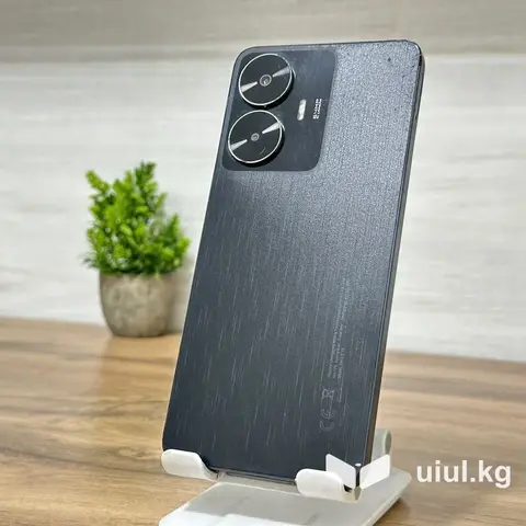 Realme C55, Б/у, 128 ГБ, цвет - Черный, 2 SIM