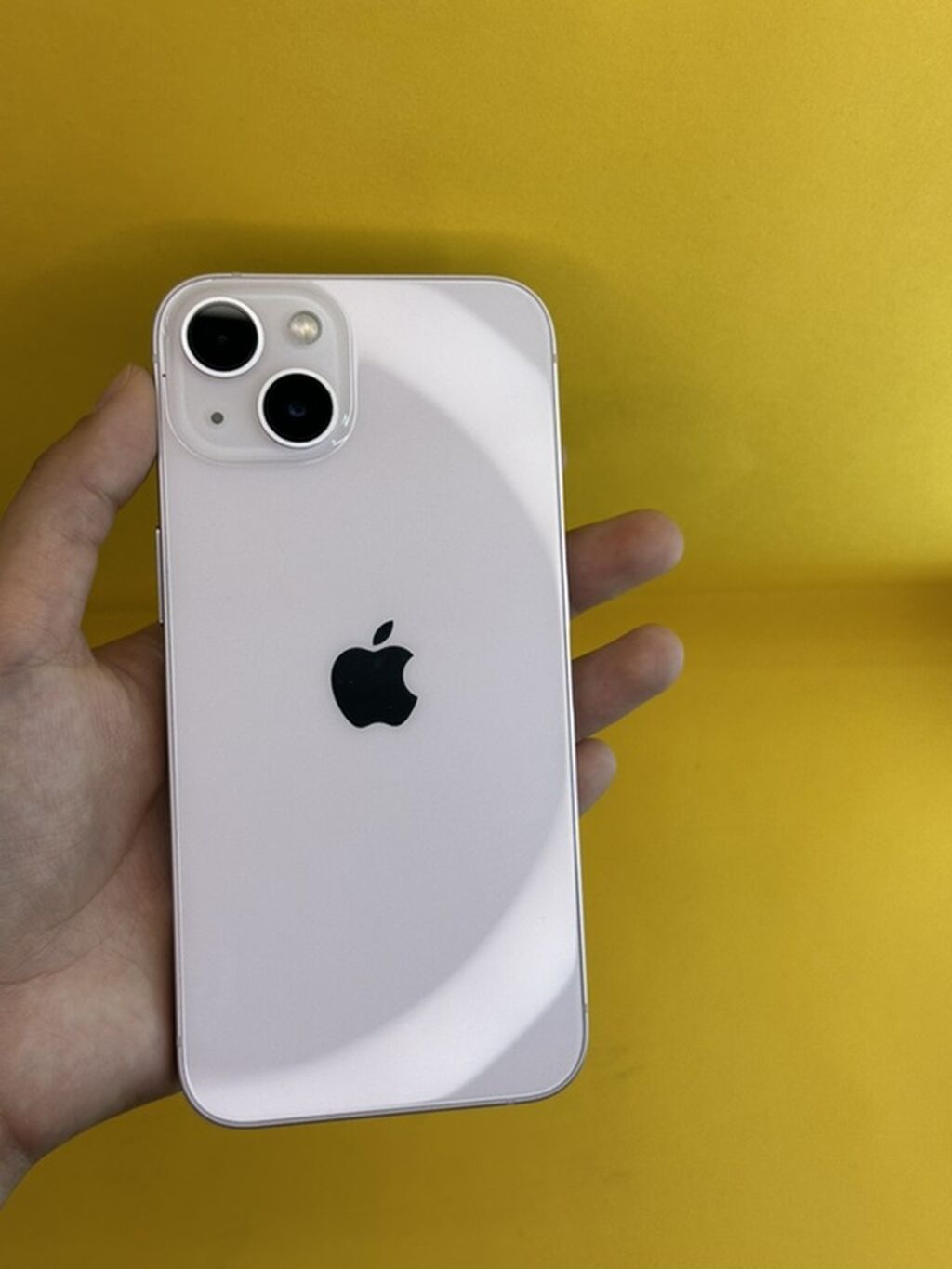 IPhone 13, Б/у, 128 ГБ, Розовый, Защитное стекло, Чехол, В рассрочку, 100 %
