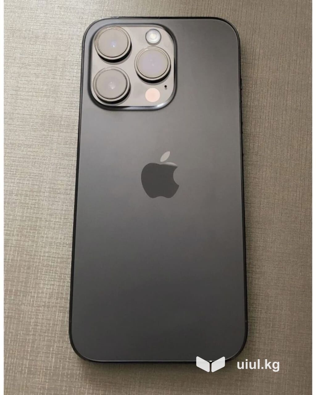 IPhone 15 Pro Max, цвет Black Titanium (черный титан) - Корпус из