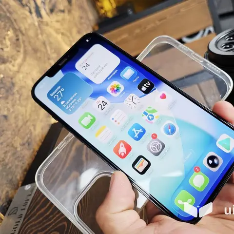 IPhone 12 Pro Max, Б/у, 256 ГБ, Pacific Blue, Чехол, 80 %