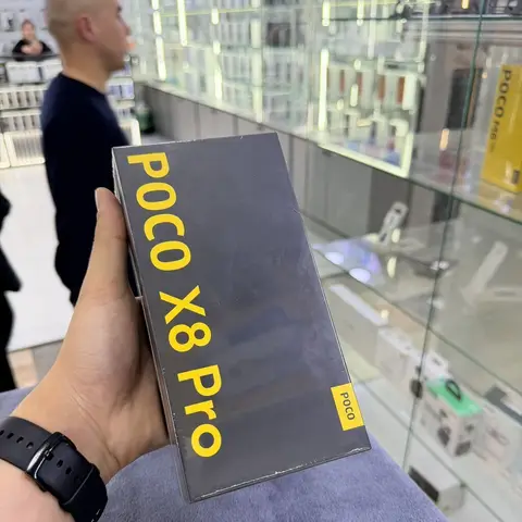 Poco X8 Pro, Новый, 512 ГБ, цвет - Черный, В рассрочку, 2 SIM