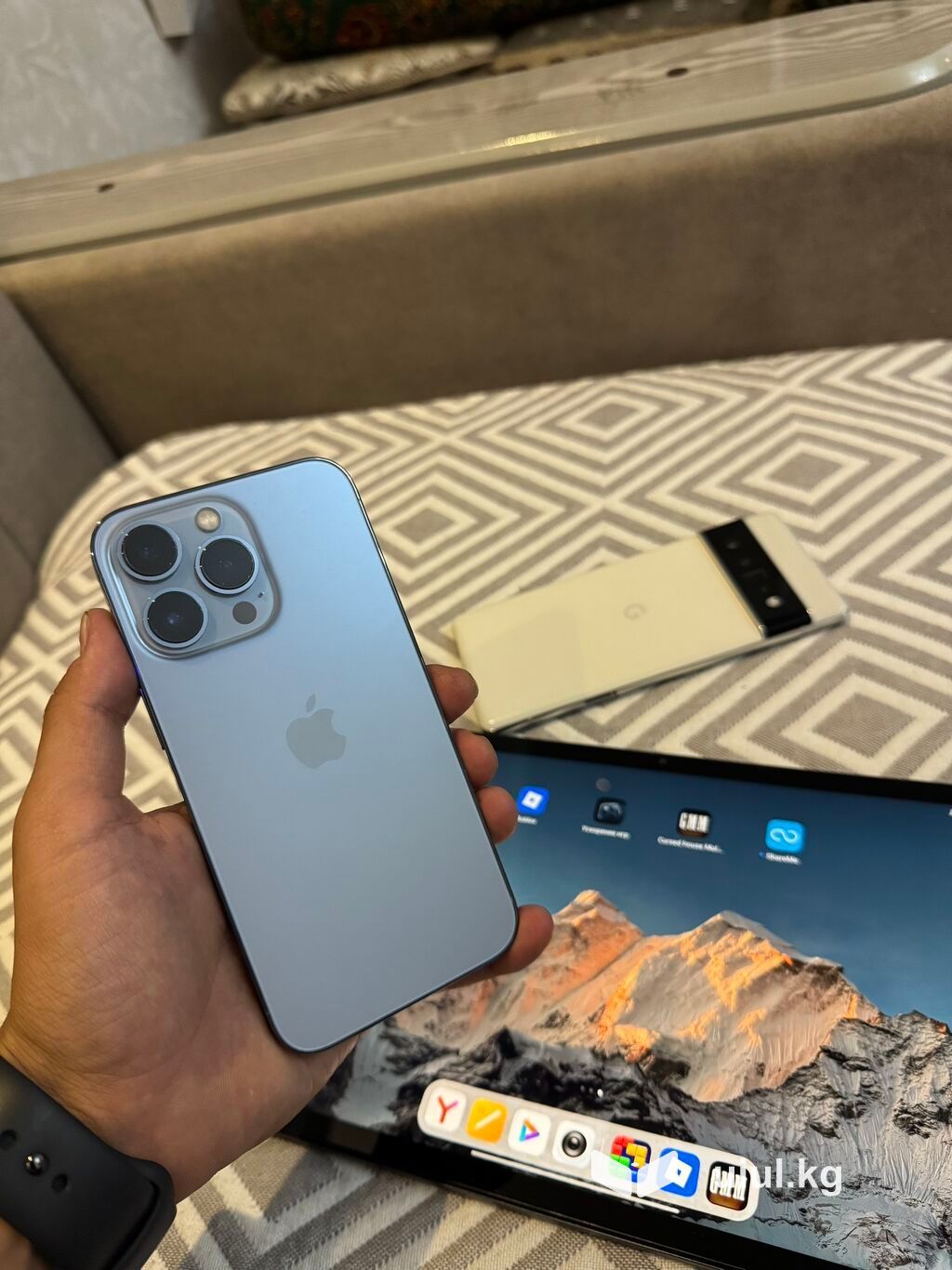 IPhone 13 Pro, Новый, 256 ГБ, Pacific Blue, В рассрочку, 88 %