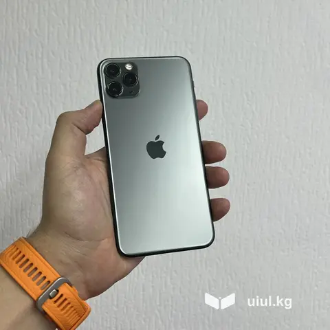 IPhone 11 Pro Max, Б/у, 256 ГБ, Alpine Green, 100 %
