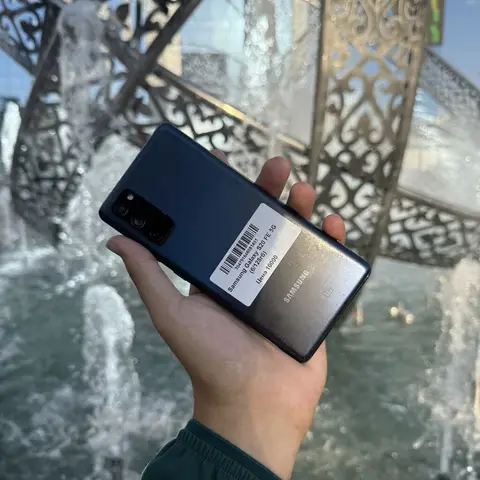 Samsung Galaxy S20, Б/у, 128 ГБ, цвет - Черный, В рассрочку, 2 SIM