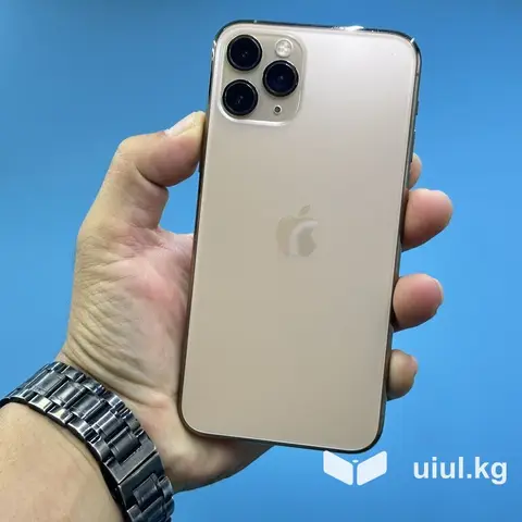 IPhone 11 Pro, Б/у, 256 ГБ, Золотой, 68 %
