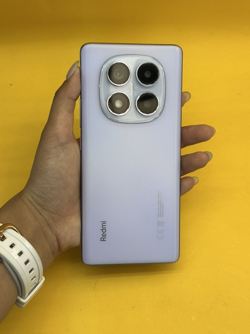 Redmi, Redmi Note 14 Pro, Б/у, 256 ГБ, цвет - Фиолетовый, В рассрочку, 2 SIM