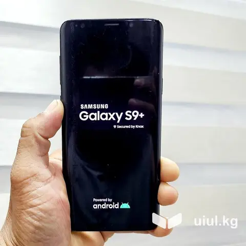 Samsung Galaxy S9 Plus, Б/у, 64 ГБ, цвет - Черный, 1 SIM, 2 SIM