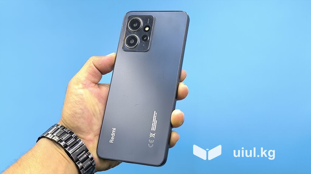 Redmi, Redmi Note 12, Б/у, 128 ГБ, цвет - Черный, 2 SIM
