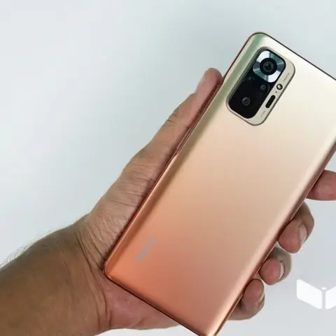 Redmi, Redmi Note 10 Pro, Б/у, 128 ГБ, цвет - Золотой, 2 SIM