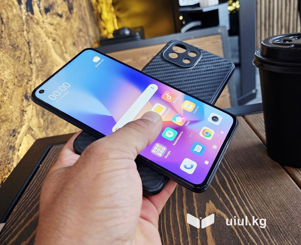 Xiaomi, Mi 11 Lite, Б/у, 128 ГБ, цвет - Черный, 1 SIM, 2 SIM