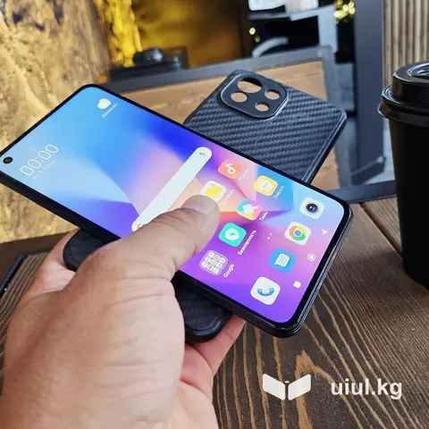 Xiaomi, Mi 11 Lite, Б/у, 128 ГБ, цвет - Черный, 1 SIM, 2 SIM