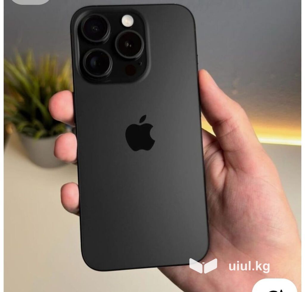 Смартфон Apple iPhone (чёрный цвет, матовый корпус). Основные 1 из 1