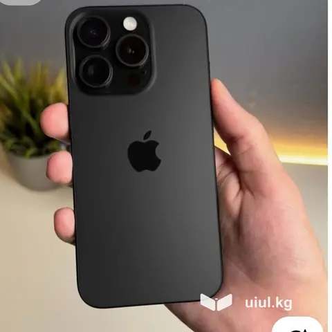 Смартфон Apple iPhone (чёрный цвет, матовый корпус). Основные