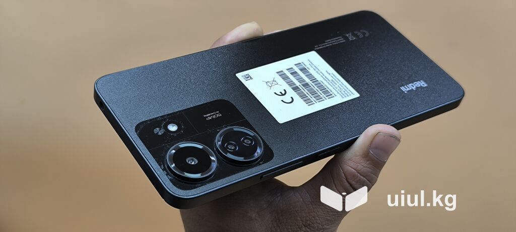 Redmi, Redmi 13C, Б/у, 128 ГБ, цвет - Черный, 2 SIM